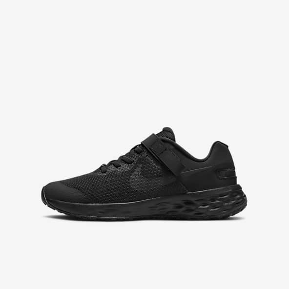 Black nike sneakers for girls shop